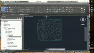 curvas de nivel en autocad