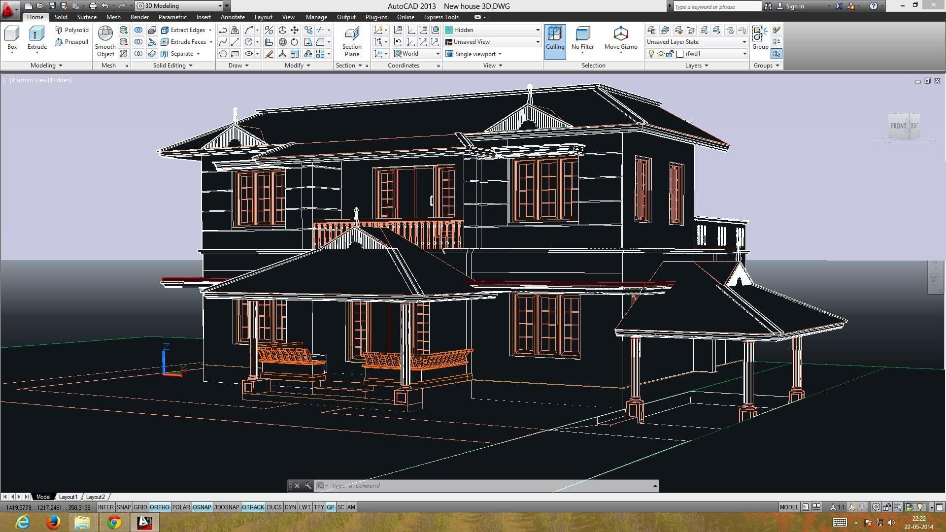 materiales autocad 3d