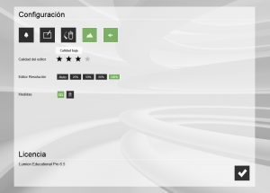 Configuracion de Lumion