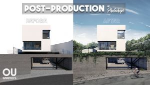 Postproduccion de renders en photoshop como anadir elementos