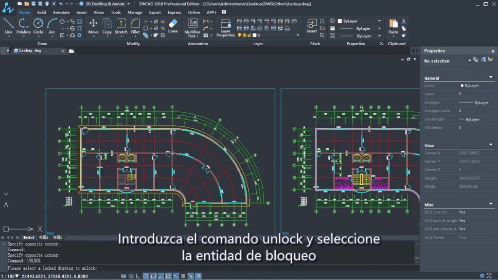 autocad bloqueado